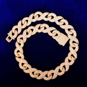 Solid 15mm Cuban Link Necklace