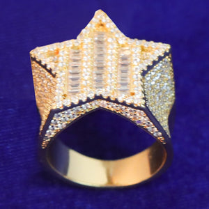 Star Baguette Ring