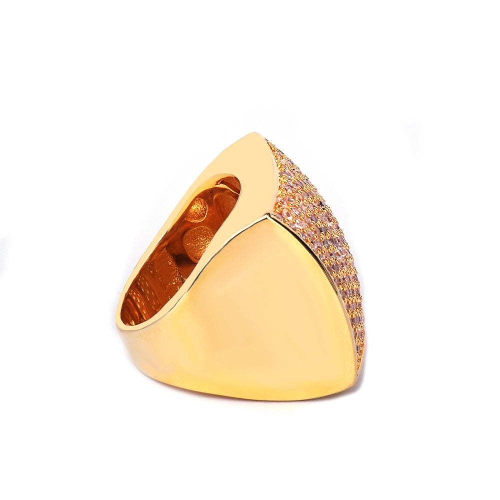 Iced Out Square Box Ring