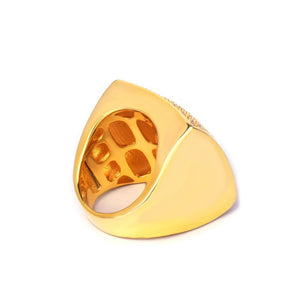 Iced Out Square Box Ring