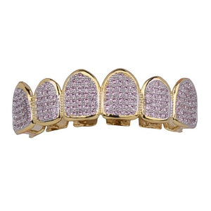 Iced Out Royalty Grillz arriba y abajo