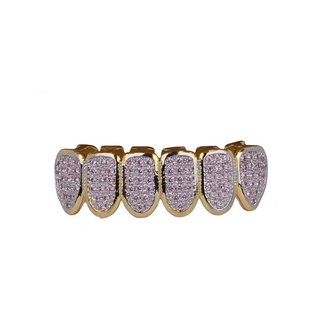 Iced Out Royalty Grillz arriba y abajo