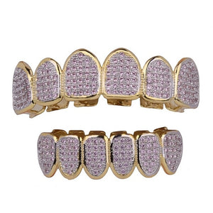 Iced Out Royalty Grillz Top & Bottom