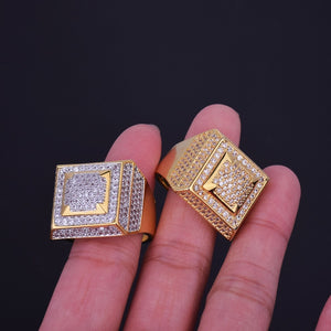 Iced Out Godfather Ring