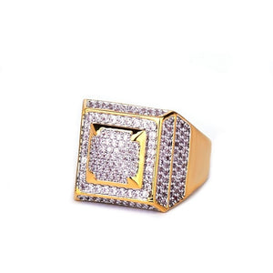 Iced Out Godfather Ring