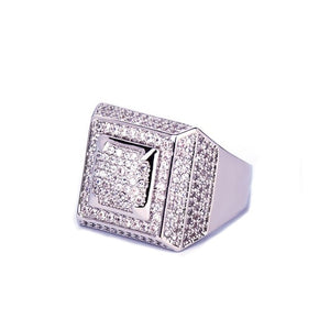 Iced Out Godfather Ring