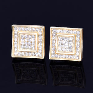 11MM Square Stud Earring