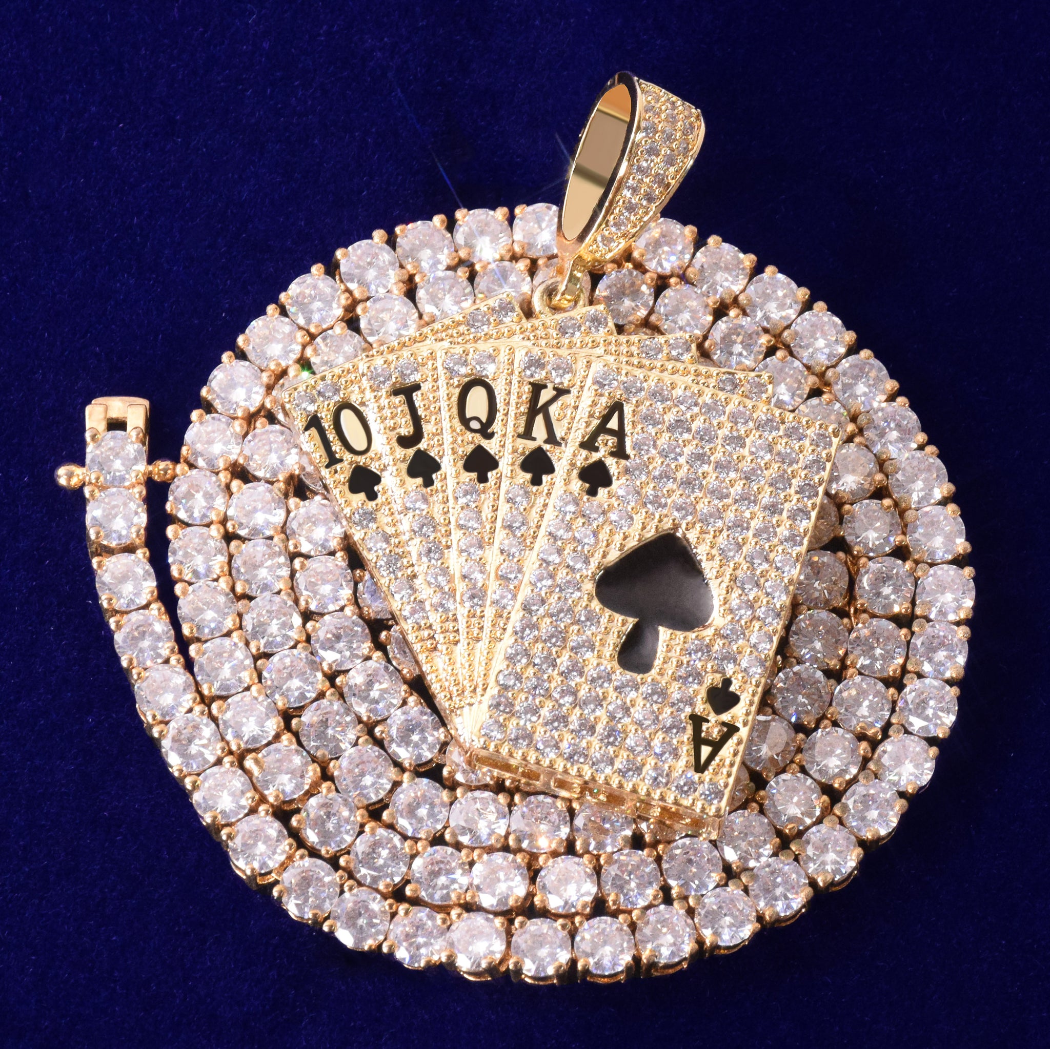 Colgante Icy Poker Card