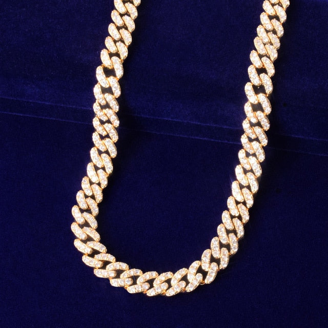 10mm Gold Miami Cuban Link Necklace