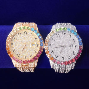 Fruity Pebbles Round Dial Luxury Watch