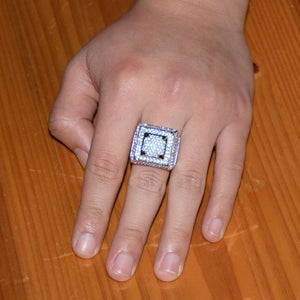 Iced Out Godfather Ring