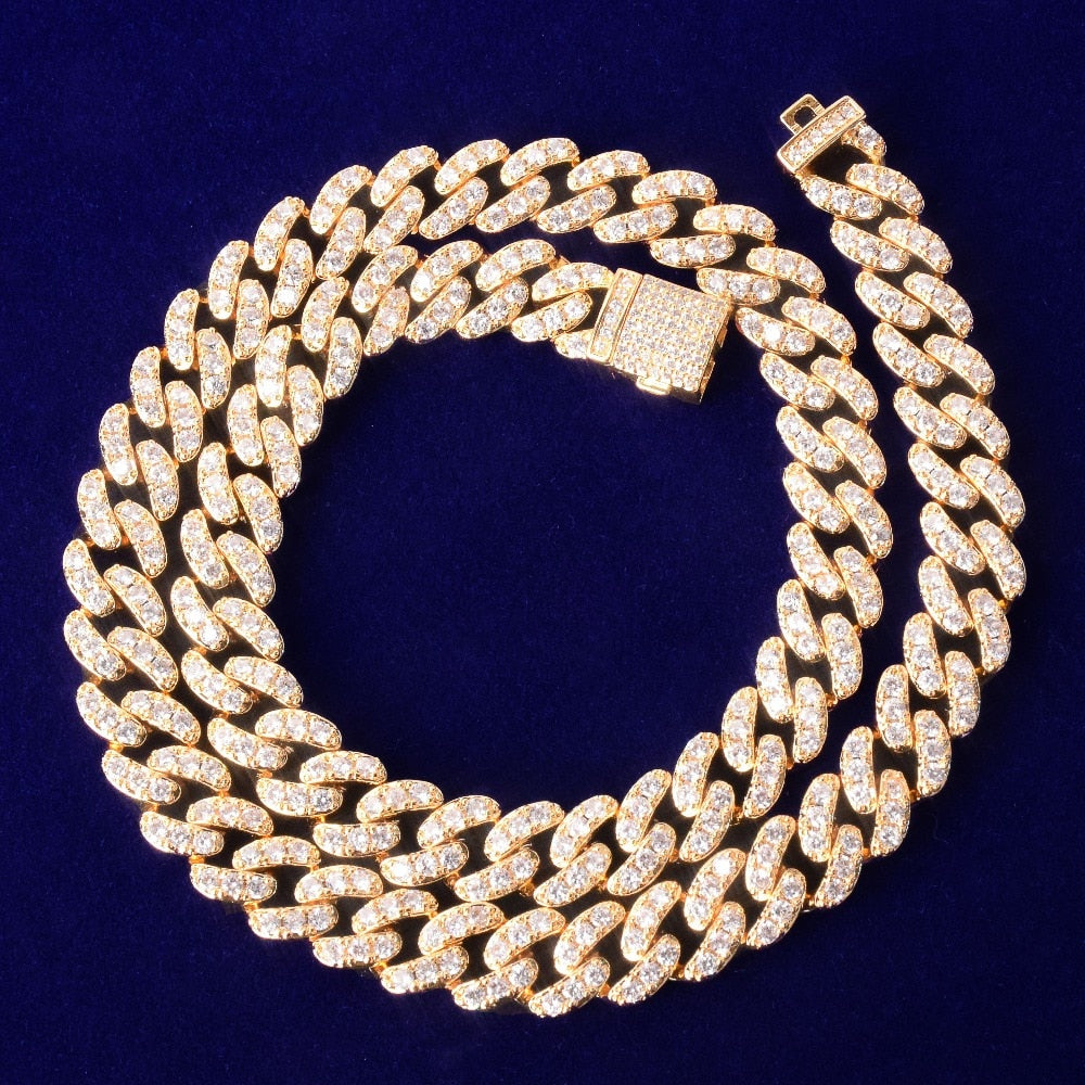 10mm Gold Miami Cuban Link Necklace