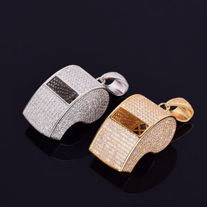 Iced Out Whistle Pendant