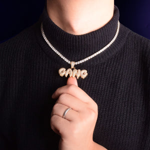 Iced Out GANG Pendant