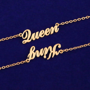 Custom Name Necklace With 3mm Cuban Chain