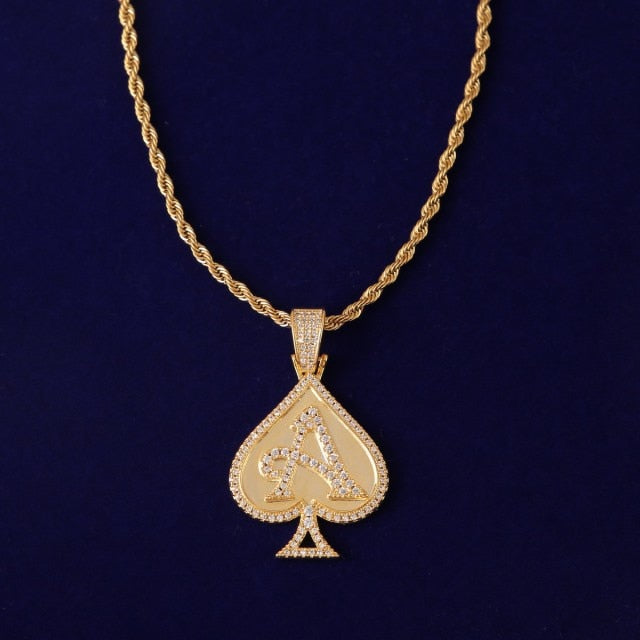 Ace Of Spades Pendant