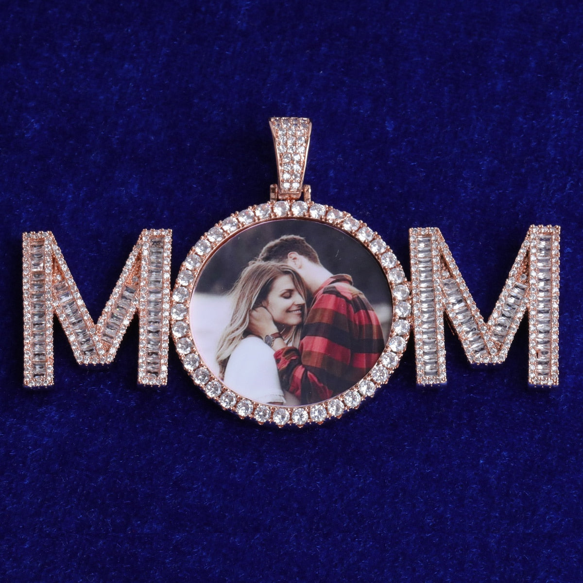 Custom Mom Photo Pendant