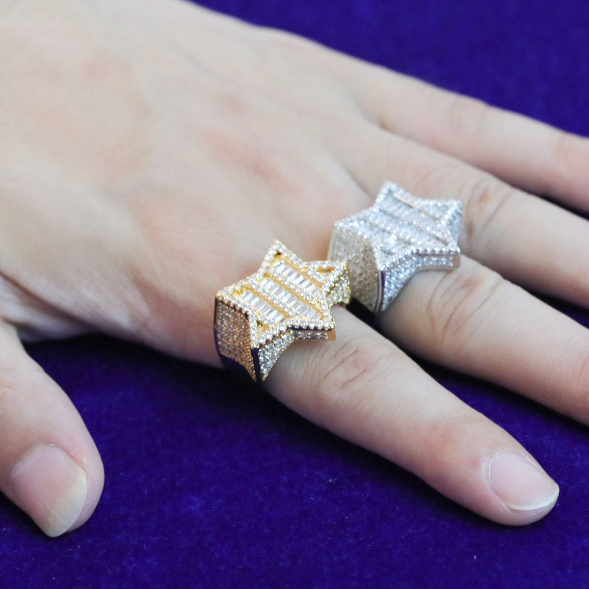 Star Baguette Ring