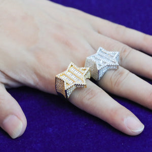 Star Baguette Ring