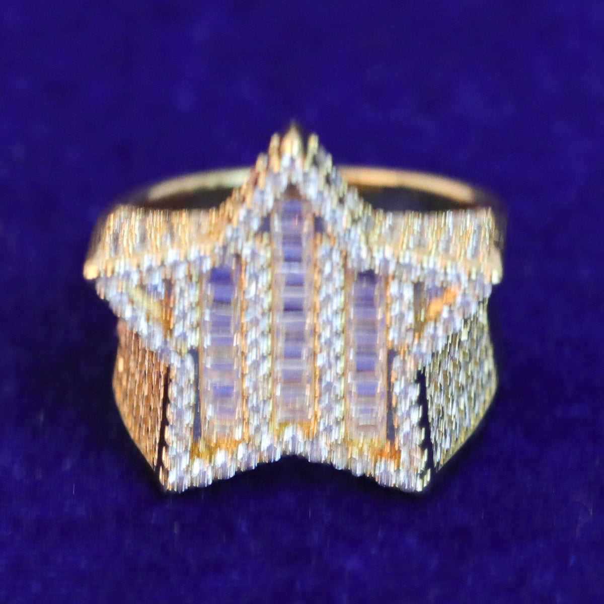 Star Baguette Ring