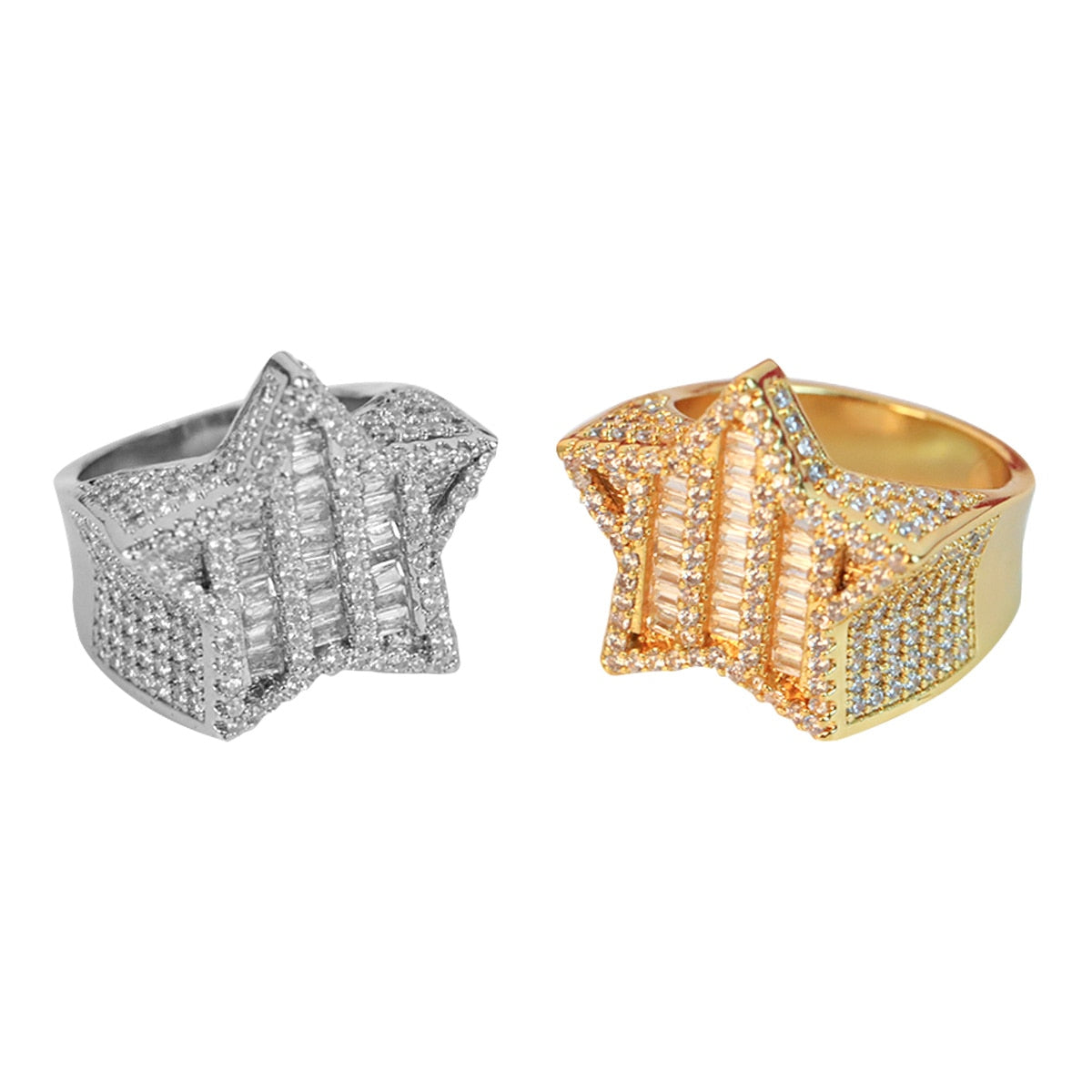 Star Baguette Ring