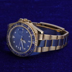 Gold Waterproof Stainless Steel Watch